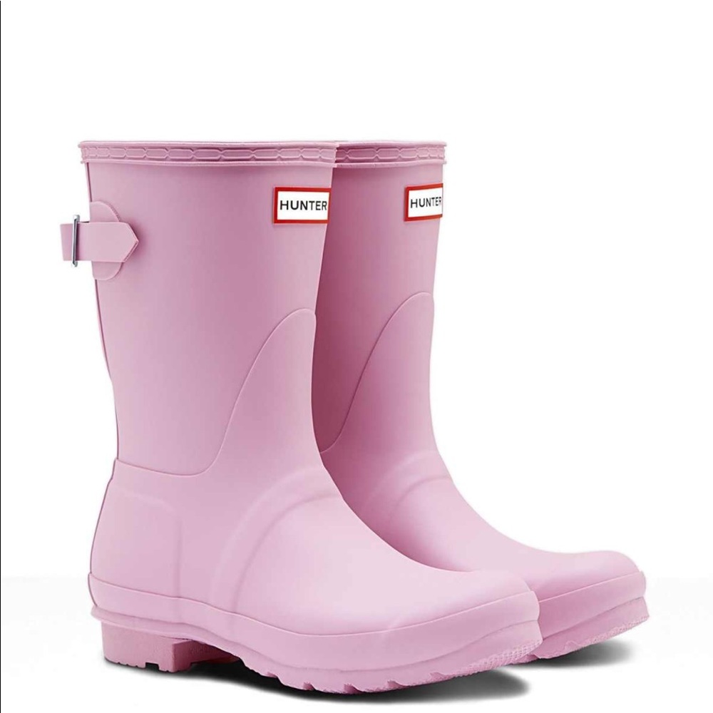 NEW hunter adjustable short boots in blossom